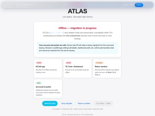 atlas-status screenshot