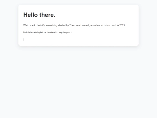 brainifyredirect screenshot