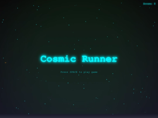 gmes/cosmicrunner screenshot