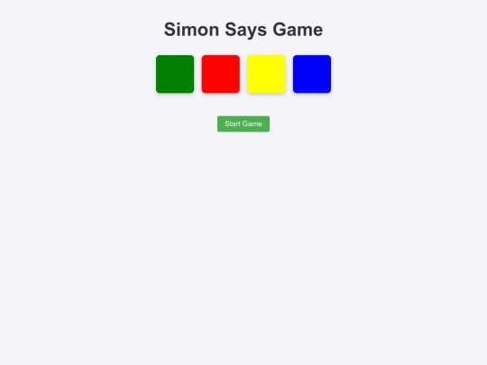 gmes/github/30-Simon-Says-Game screenshot
