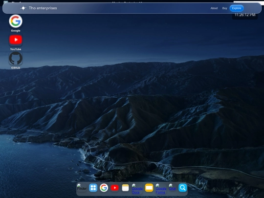 home screenshot