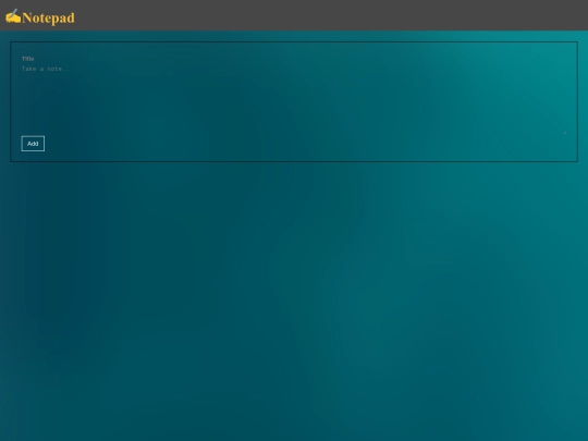 notepad screenshot