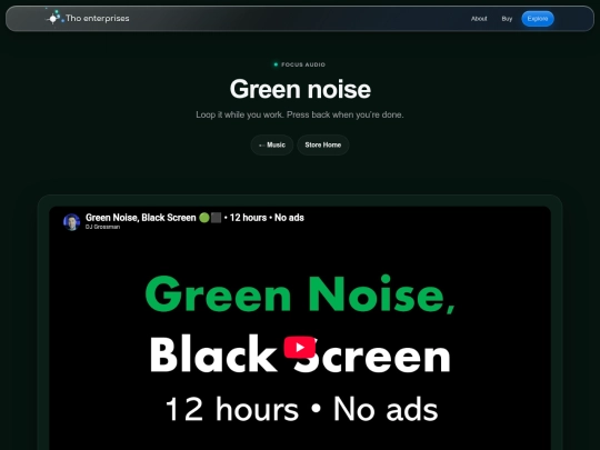 store/noise/green screenshot