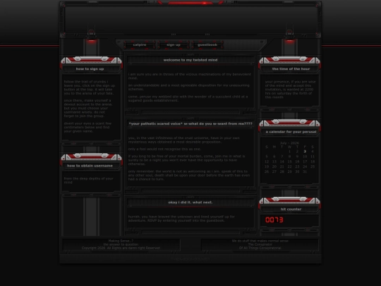 index screenshot