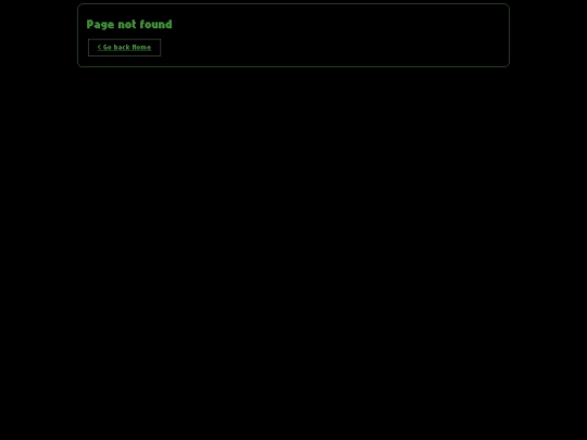 not_found screenshot