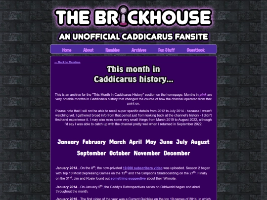 brickhouse/rambles/this-month-in-caddicarus-history screenshot