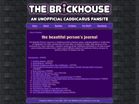 brickhouse/theBPJ screenshot