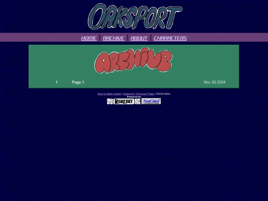 oaksport/archive screenshot