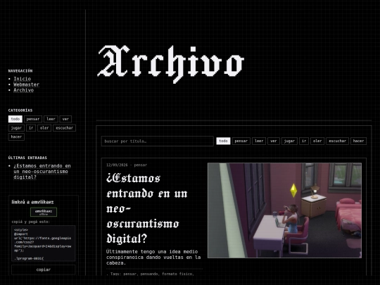 archivo screenshot