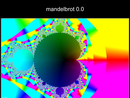 mandelbrot screenshot