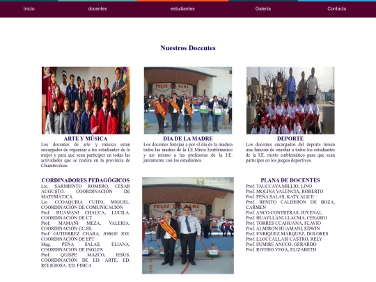 docentes screenshot