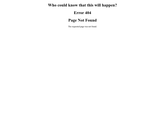 not_found screenshot