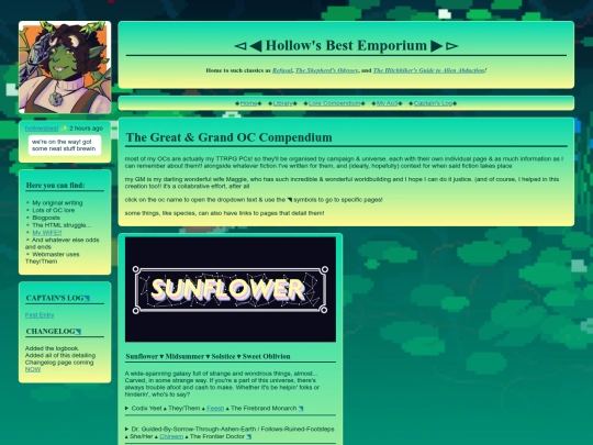 ocs/compendium screenshot