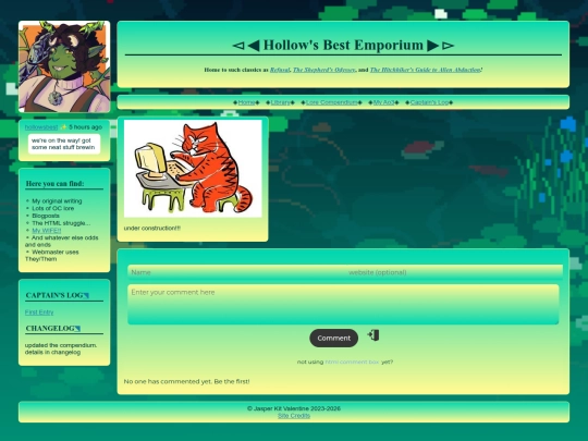 ocs/tiffany screenshot