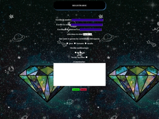 pagina/paginas html/Registro screenshot