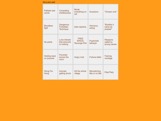 KungFuBingo screenshot