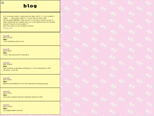 blog screenshot