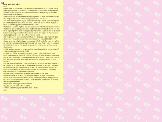 post1 screenshot