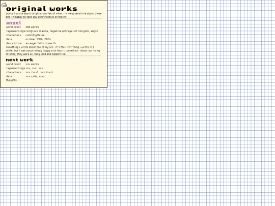 writing-original screenshot