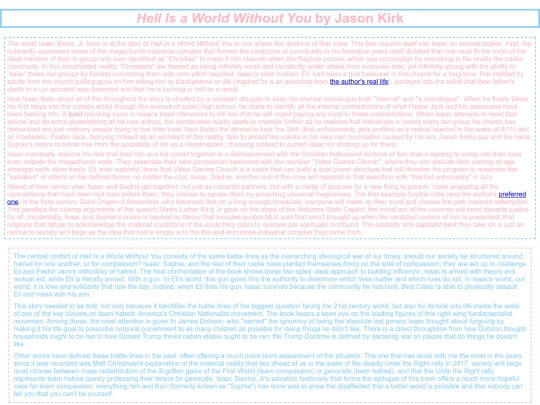HellIsAWorldWithoutYou screenshot