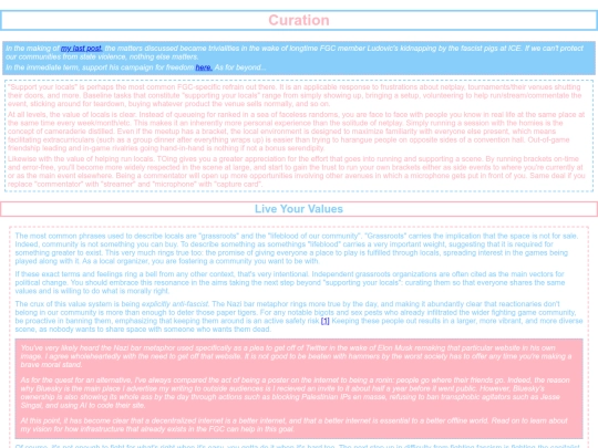 curation screenshot