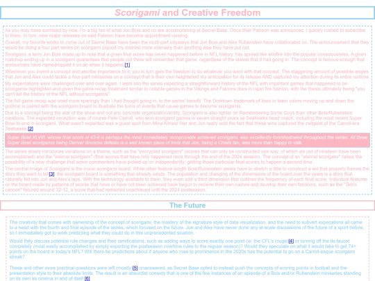 scorigami screenshot