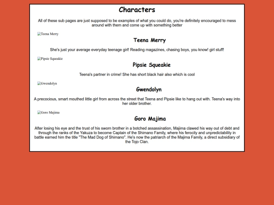 characters screenshot
