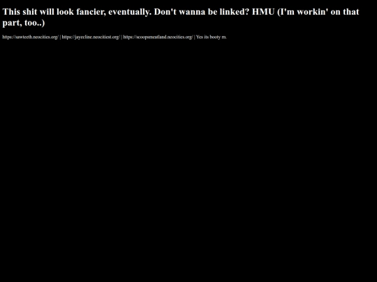 links screenshot