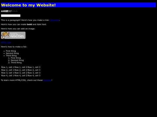 index screenshot