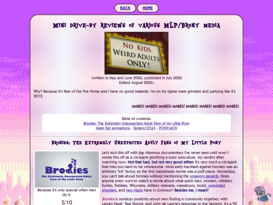 runes/bronyreview screenshot