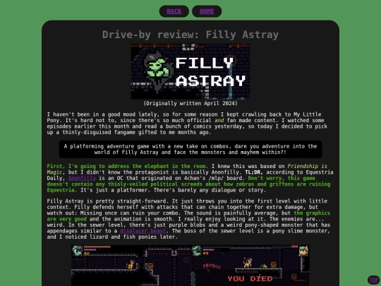 runes/fillyastray screenshot