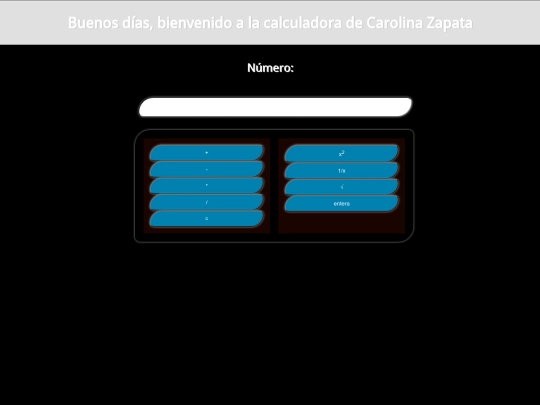 calculadora screenshot