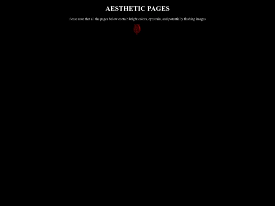aesthetics screenshot