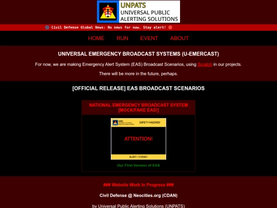 U-EMERCAST screenshot