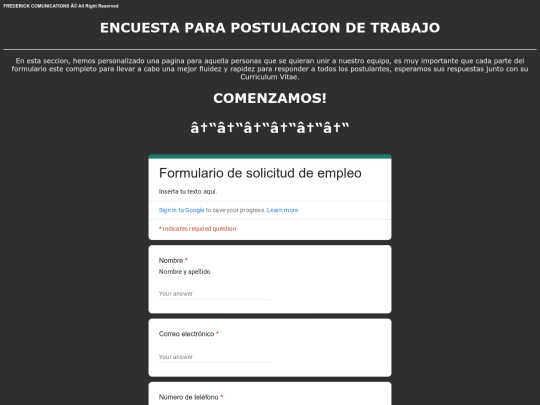 Index Encuesta screenshot