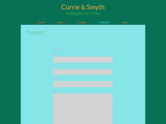 contact screenshot