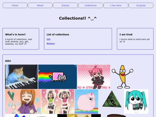 collections screenshot
