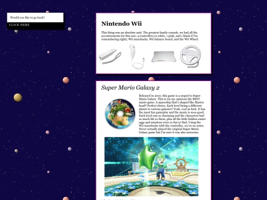 Fav Games/wii screenshot