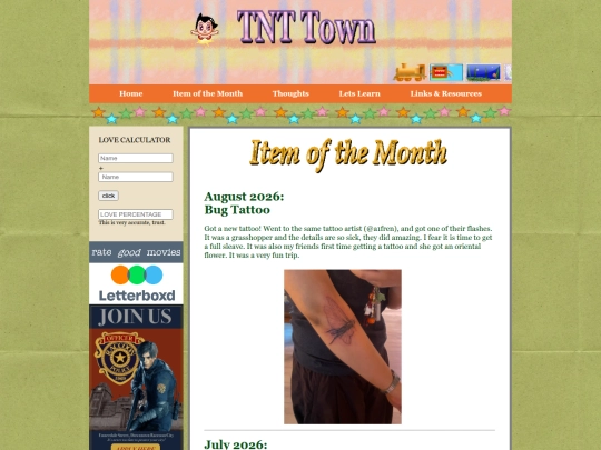 Item of the Month/Item_of_the_Month screenshot