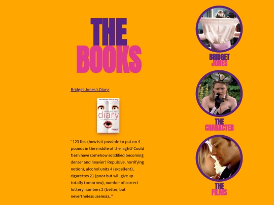 fansite/thebooks screenshot
