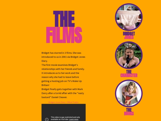 fansite/thefilms screenshot