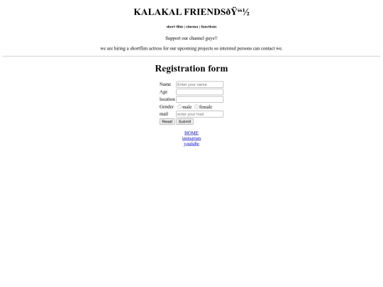 kf/ramesh/register screenshot