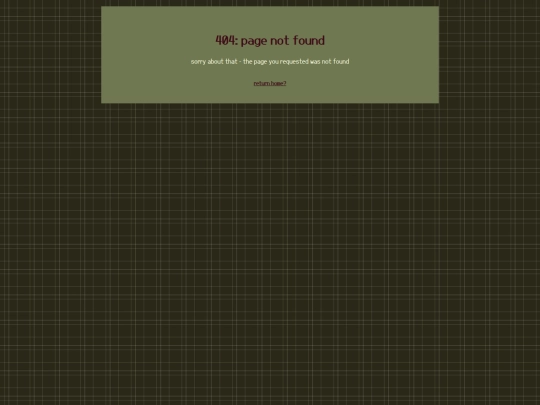 not_found screenshot