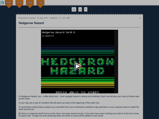 code/1 screenshot