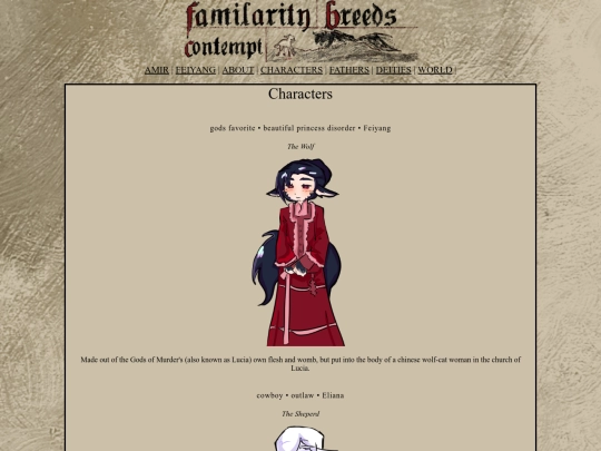 characters screenshot