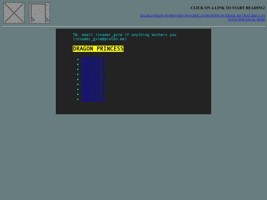 dragon_princess/zelira_menu screenshot