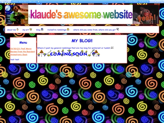 blog screenshot