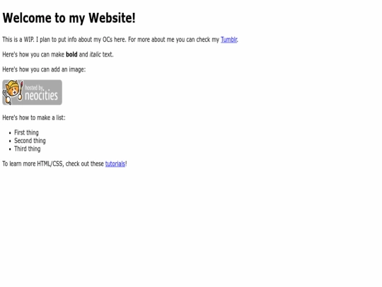 index screenshot