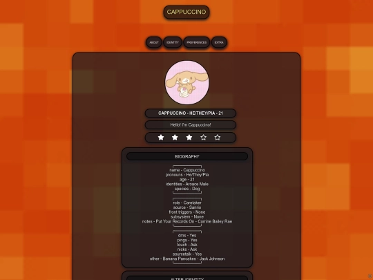 cappuccino screenshot