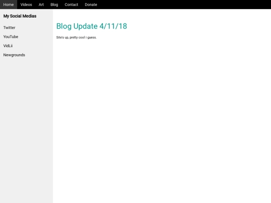 blog screenshot